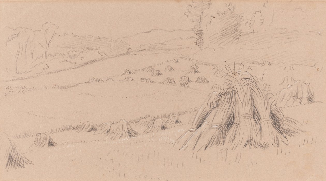Il campo di raccolta da John Linnell
