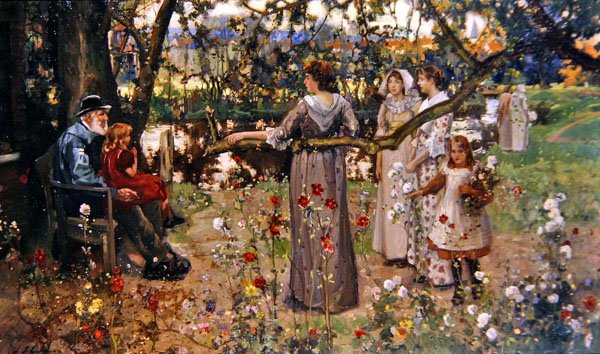 Il giardino estivo da John Lochhead