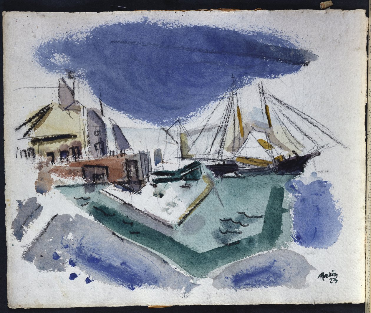 Scena del porto da John Marin