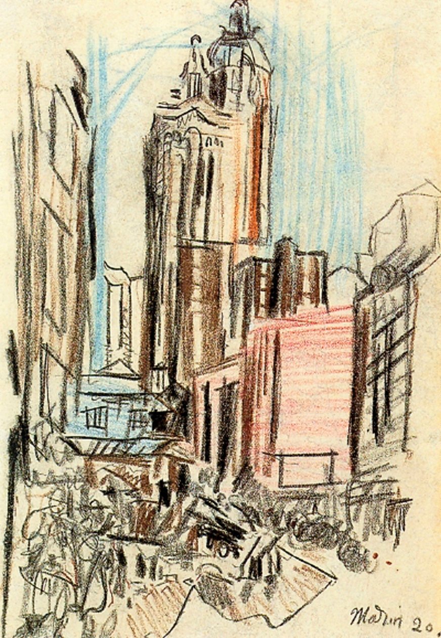 New York, uno schizzo da John Marin