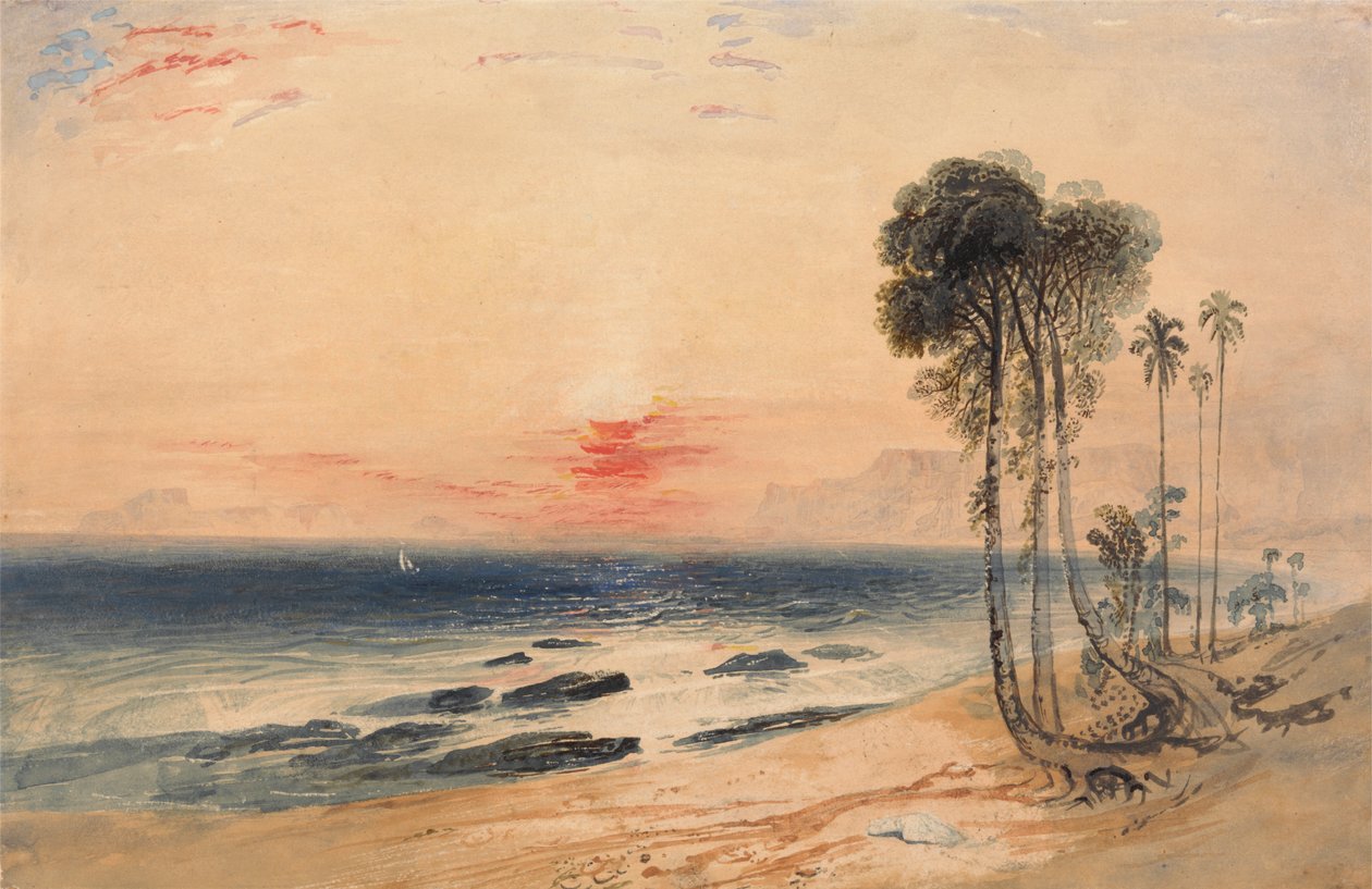 Costa tropicale, tramonto da John Martin