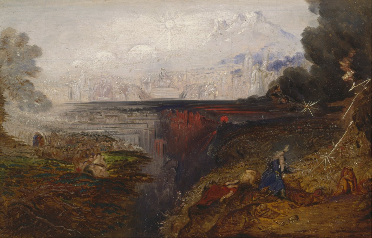 Il Giudizio Universale (studio) da John Martin