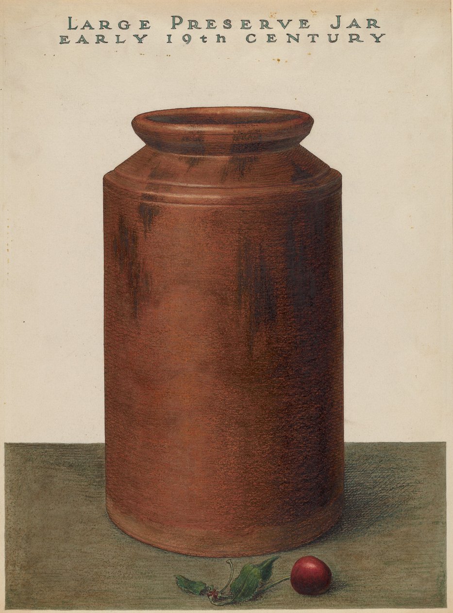 Vaso per Conserve, c. 1936 da John Matulis