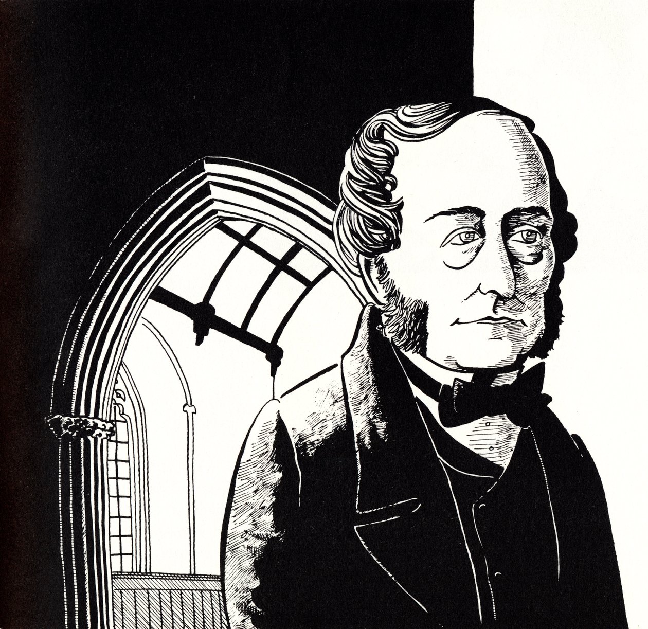 Samuel WESLEY, caricature da John Minnion