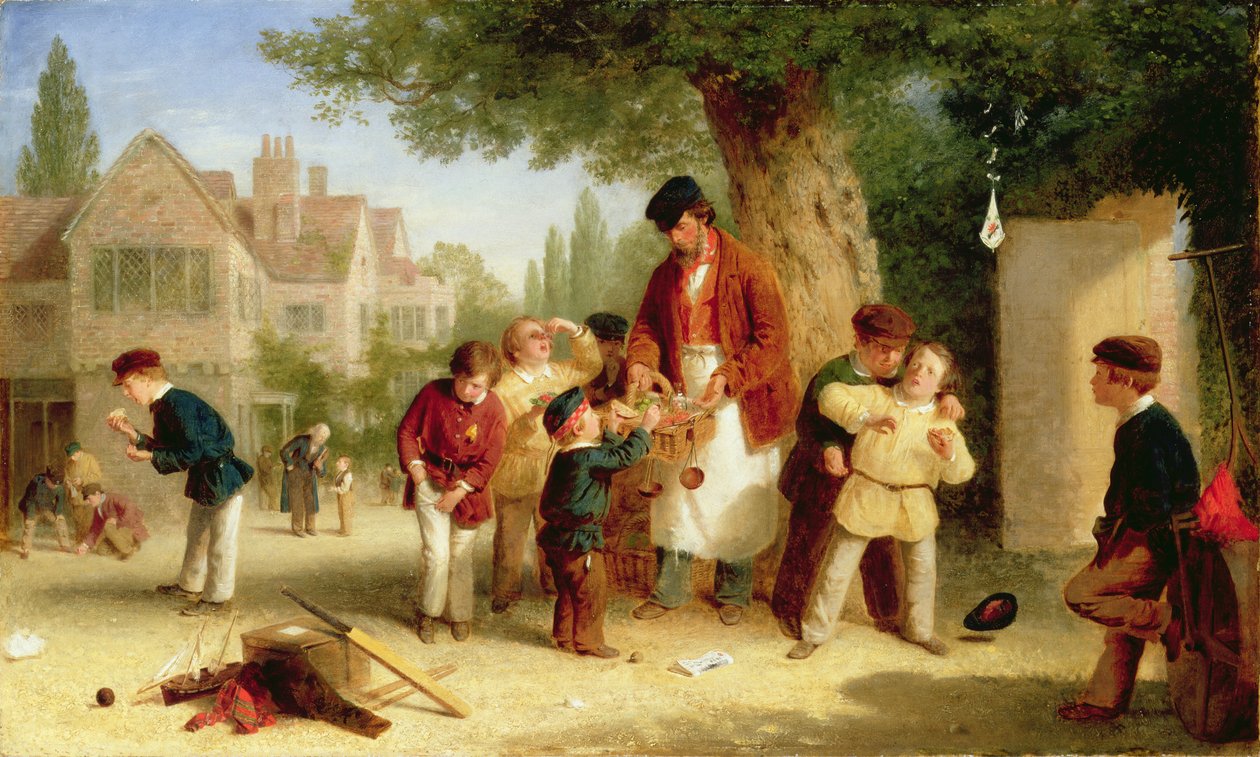 Una scuola di villaggio nel Bedfordshire da John Morgan