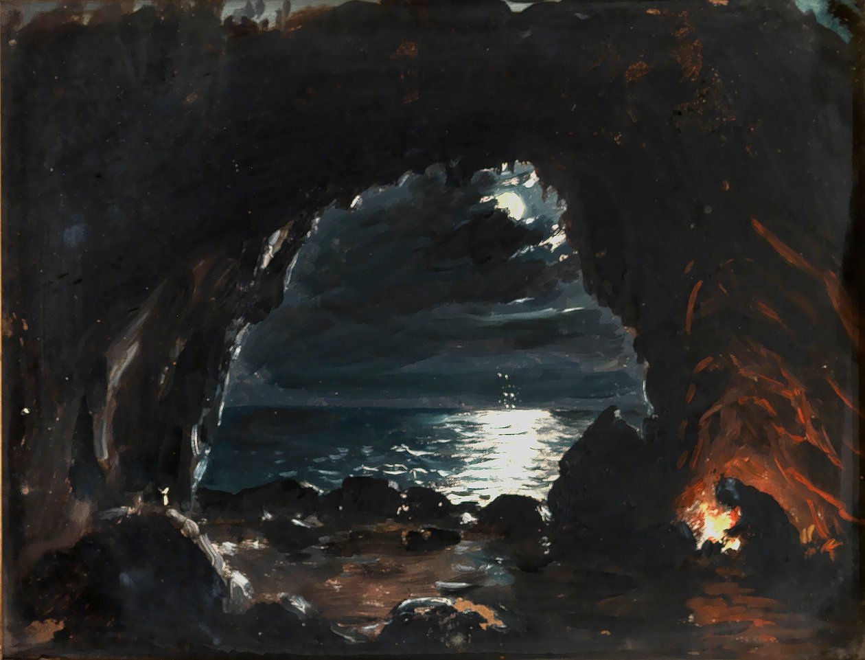 Cave Scene da John O