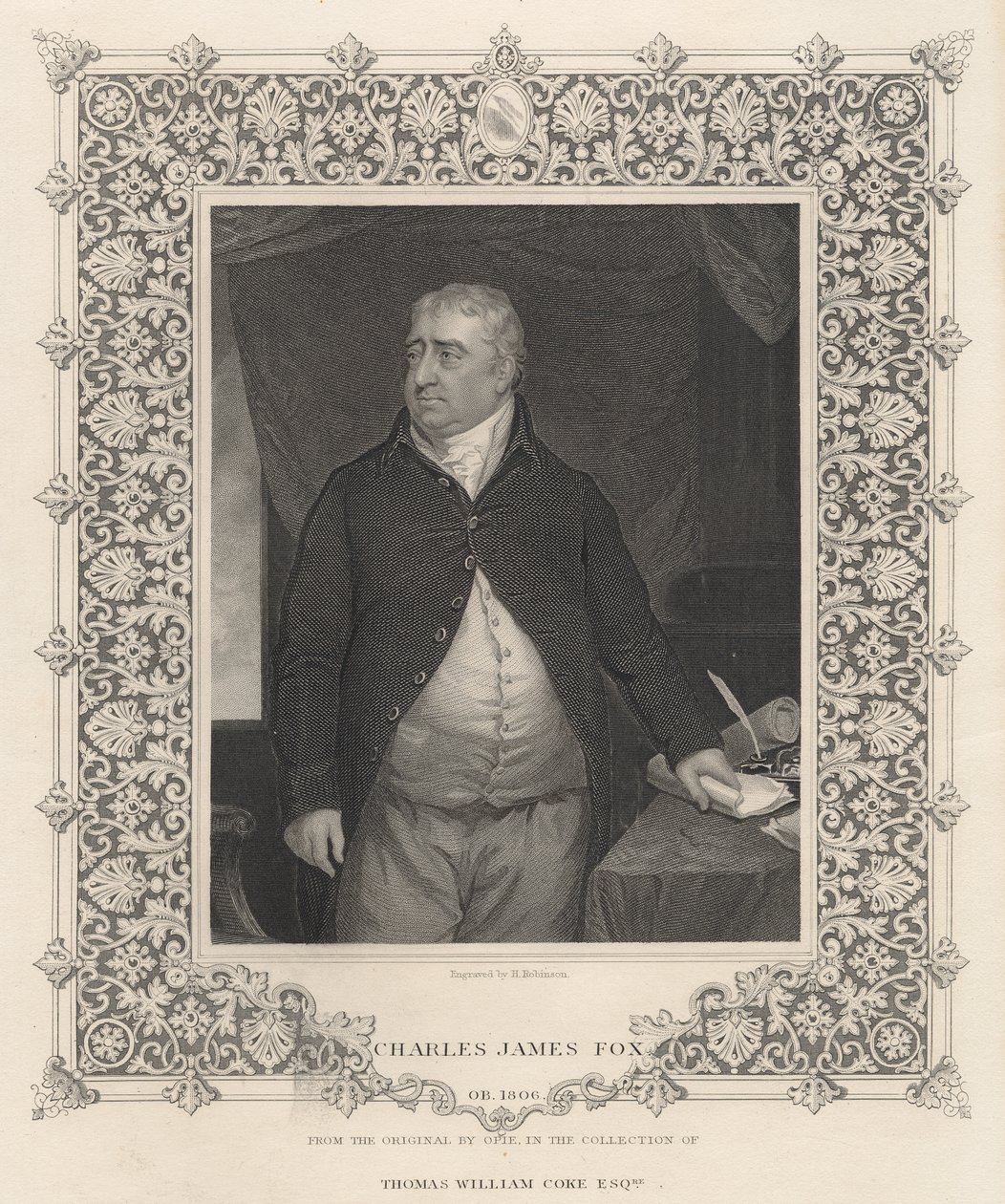 Charles James Fox da John Opie