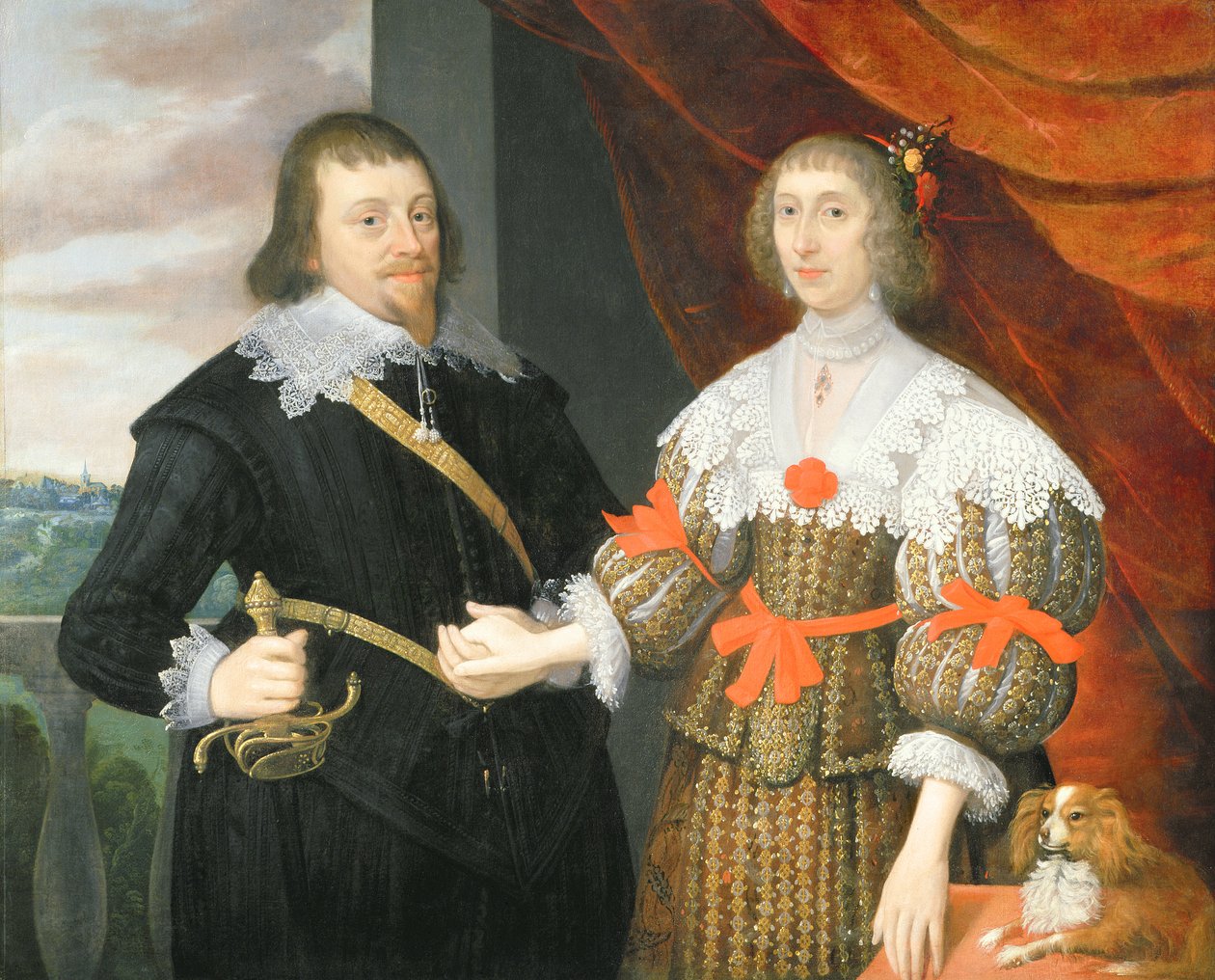 Ritratto di un marito e una moglie da John Parker