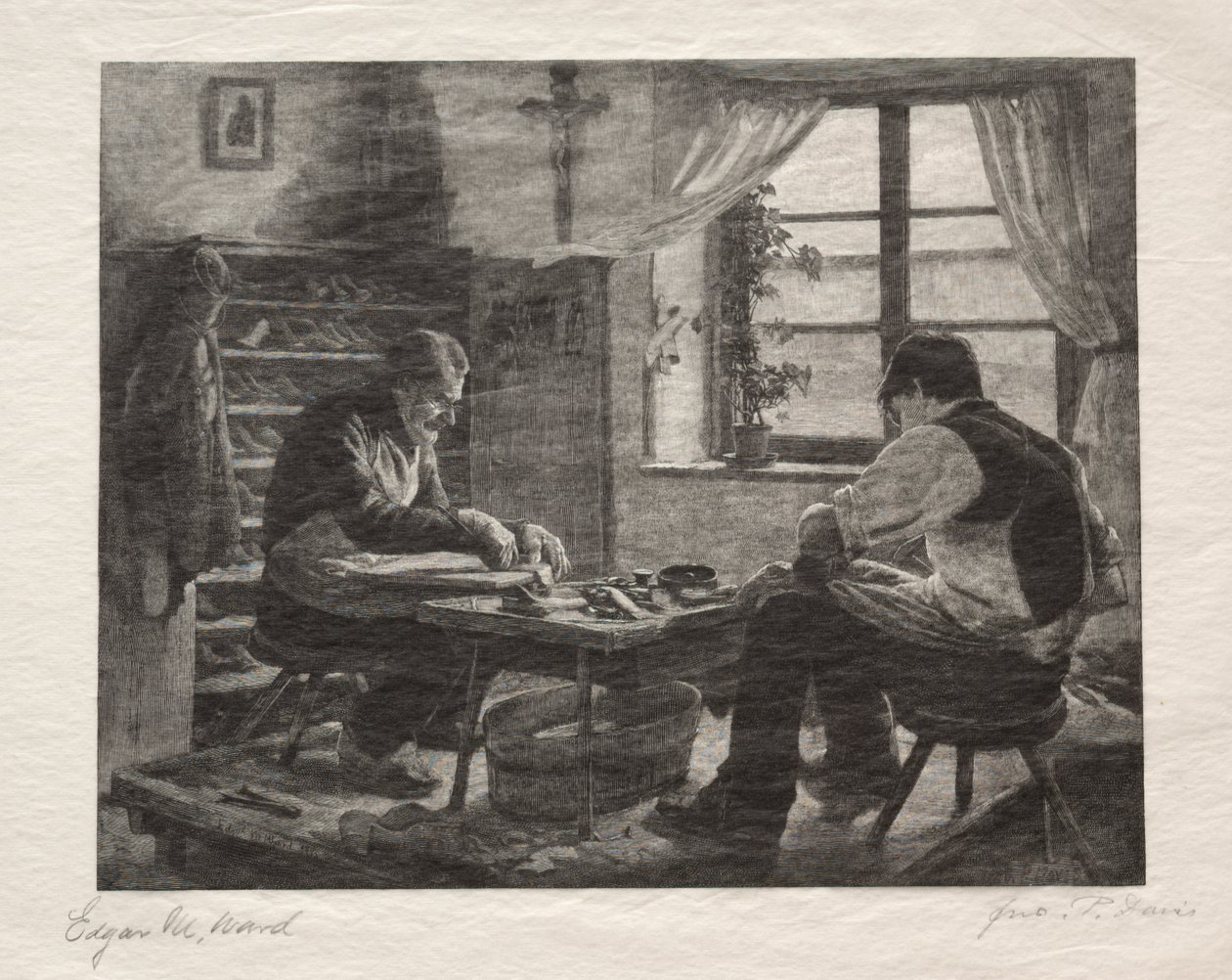 I calzolai, 1887 da John Parker Davis