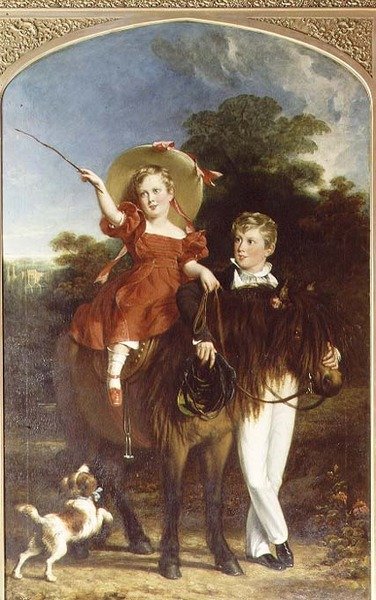 La Famiglia Petre (dettaglio) da John Partridge