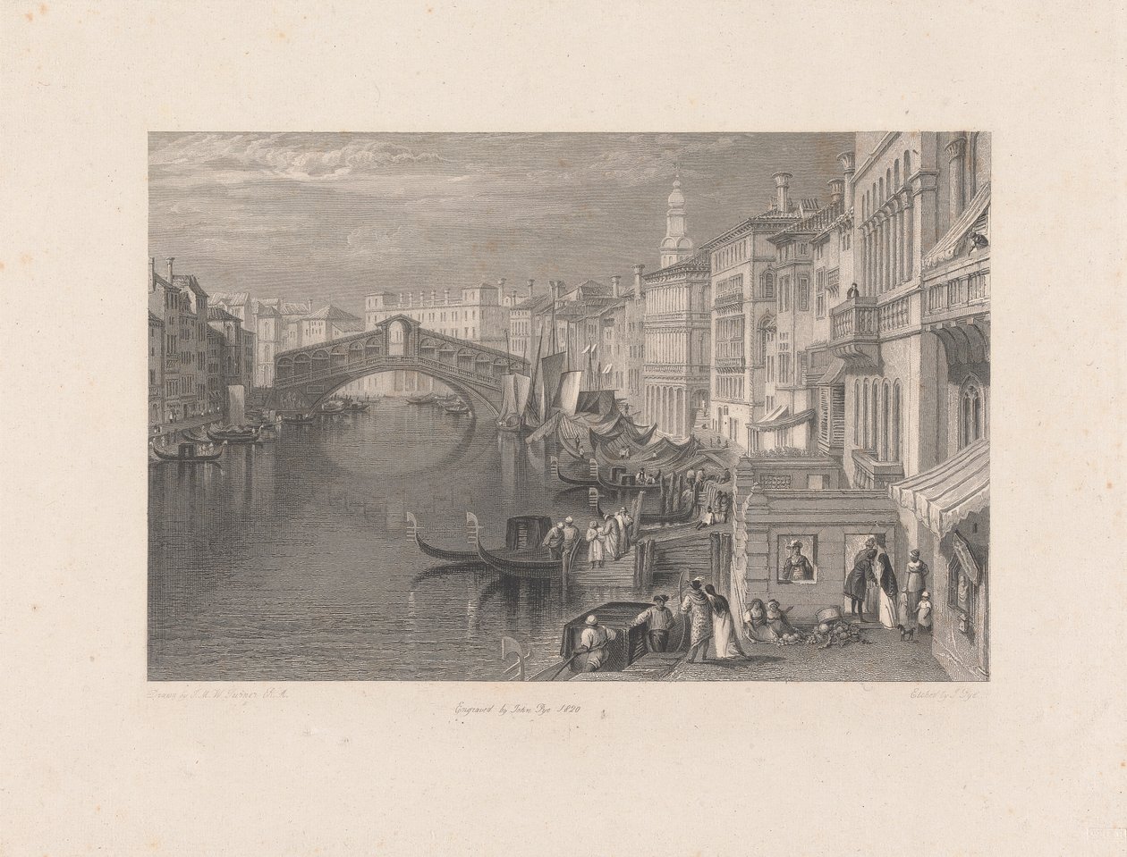 Il Rialto, Venezia da John Pye