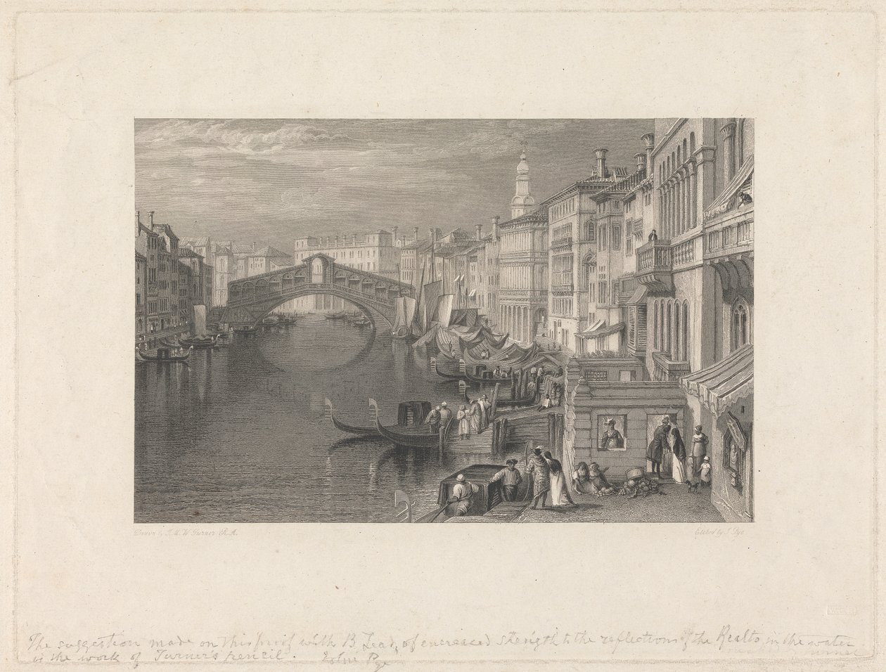 Il Rialto, Venezia da John Pye