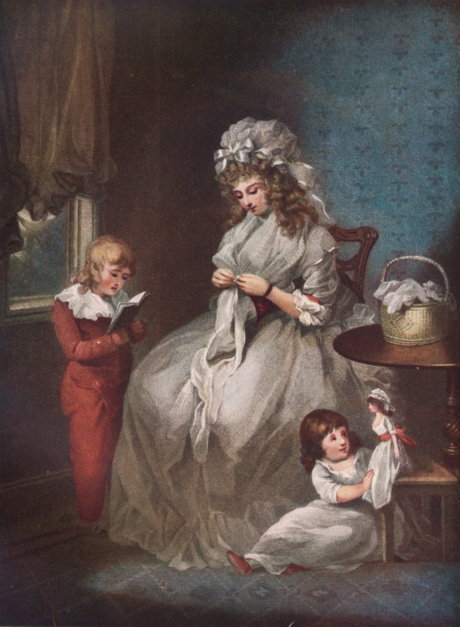 Una Moglie Une Femme Mariée, 1791 da John Raphael Smith