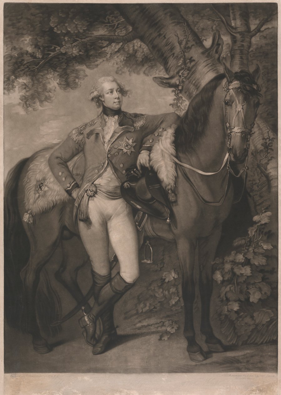 Giorgio, Principe di Galles da John Raphael Smith