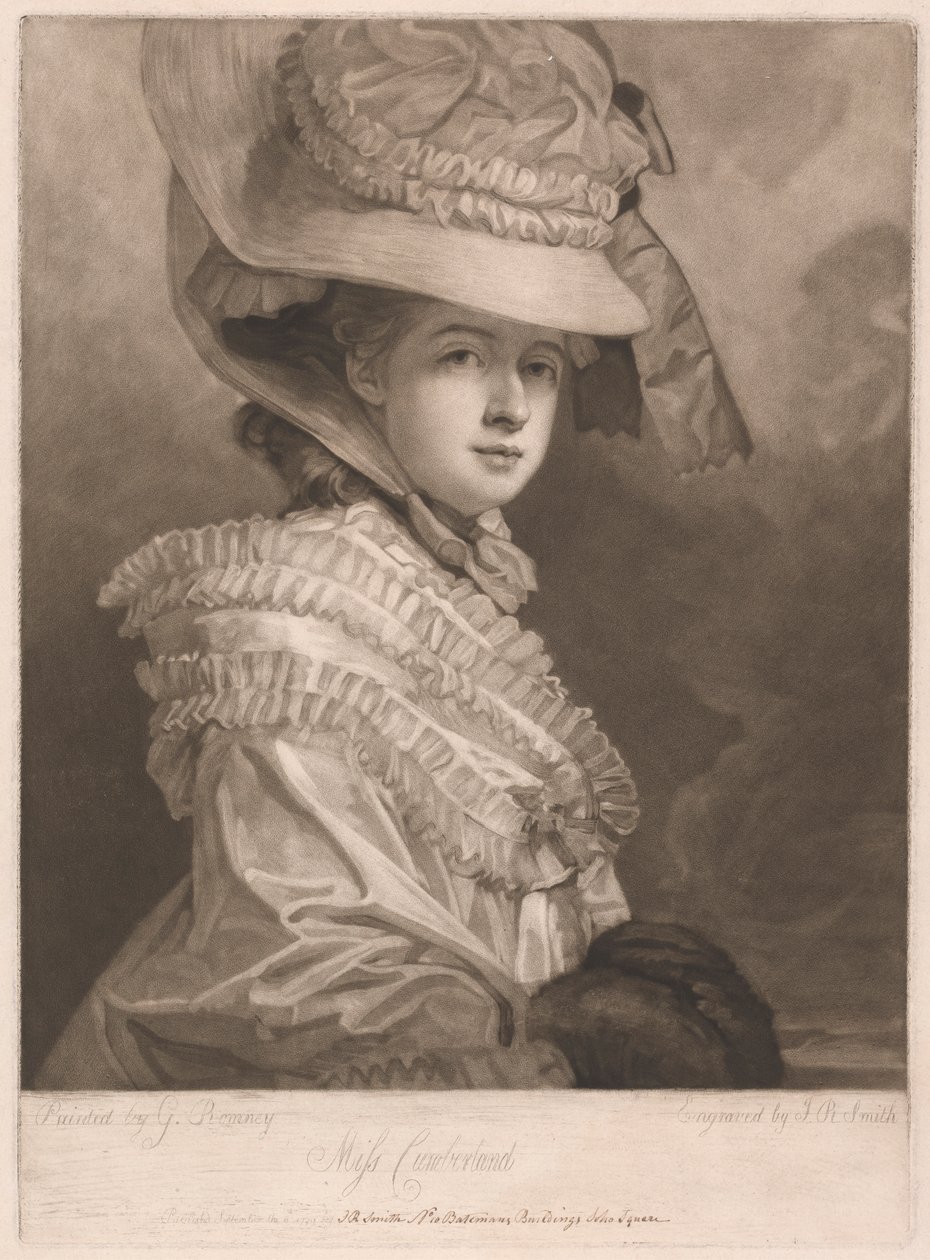 Miss Cumberland da John Raphael Smith