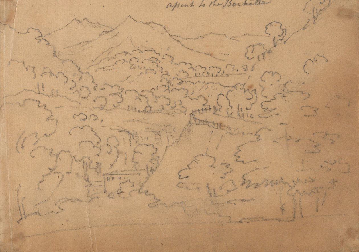 Ascesa alla Bochetta da John Robert Cozens