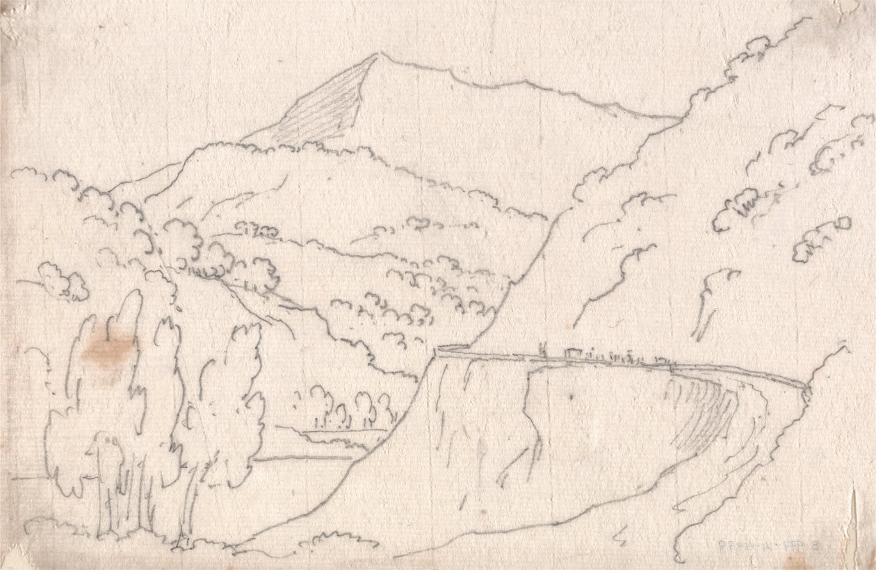 Tra Tavarnelle e Capriano da John Robert Cozens