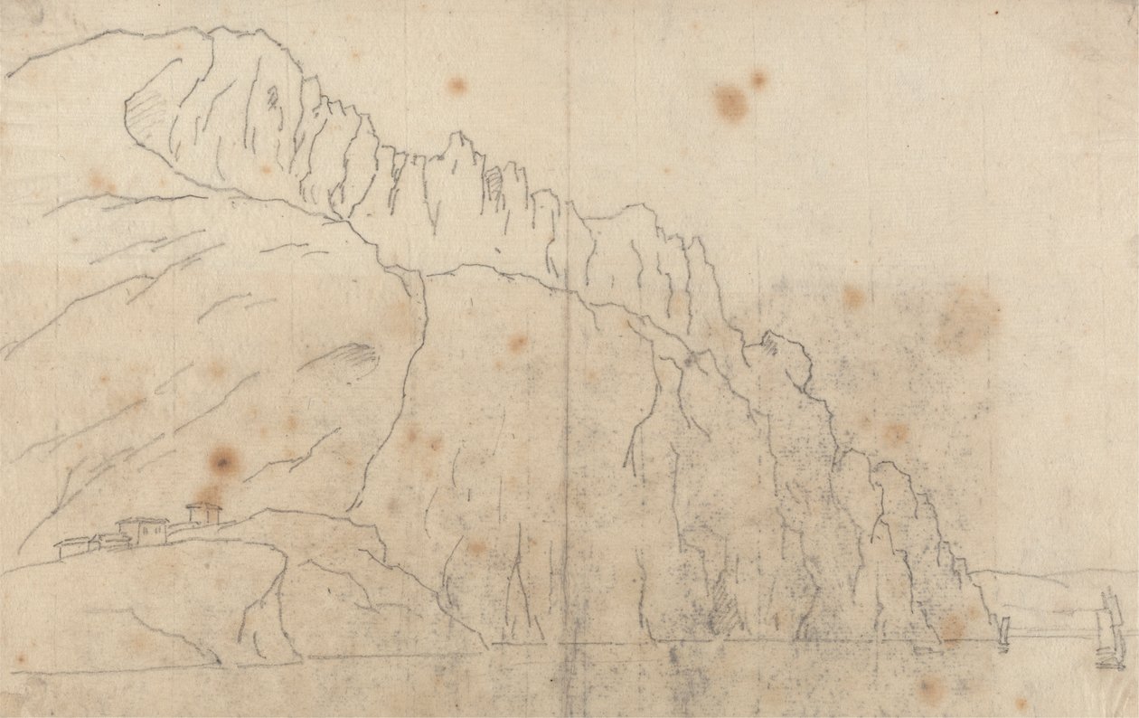 Costa di Genova da John Robert Cozens