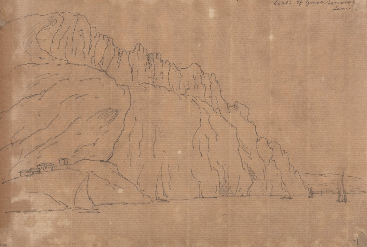Costa di Genova da John Robert Cozens