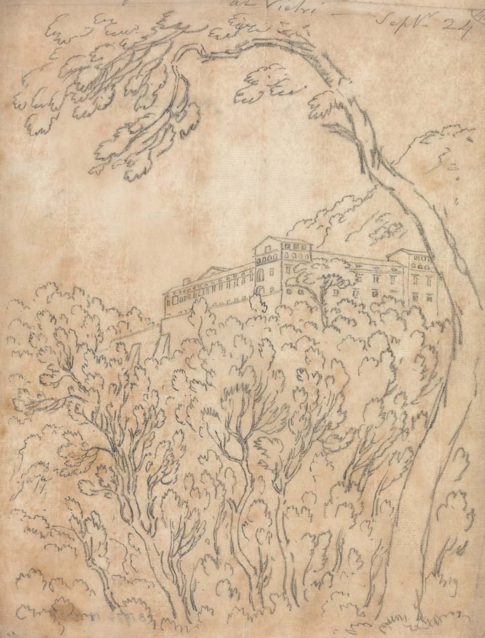 Convento di Vietri da John Robert Cozens