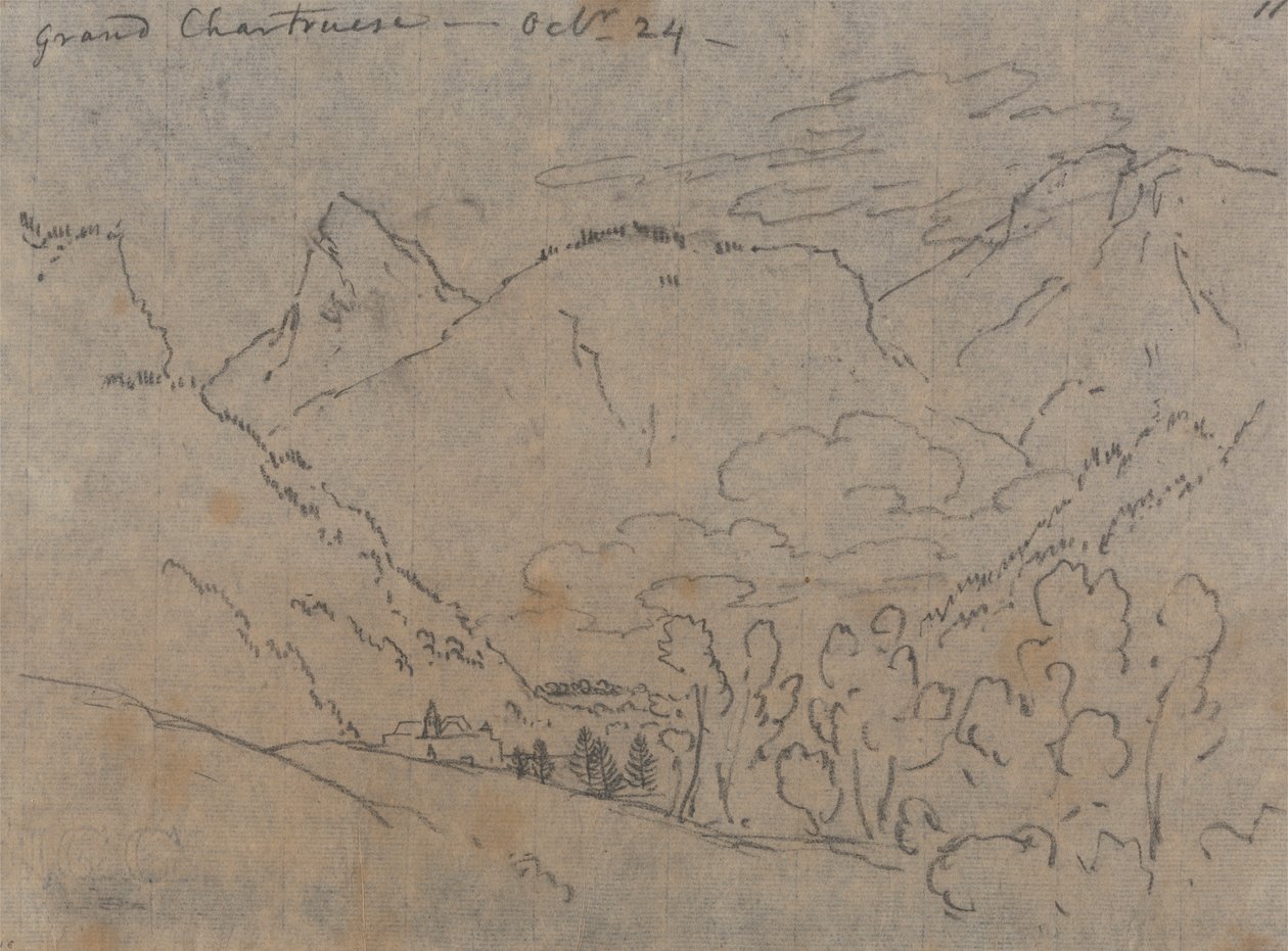 Grande Certosa, 24 ottobre da John Robert Cozens