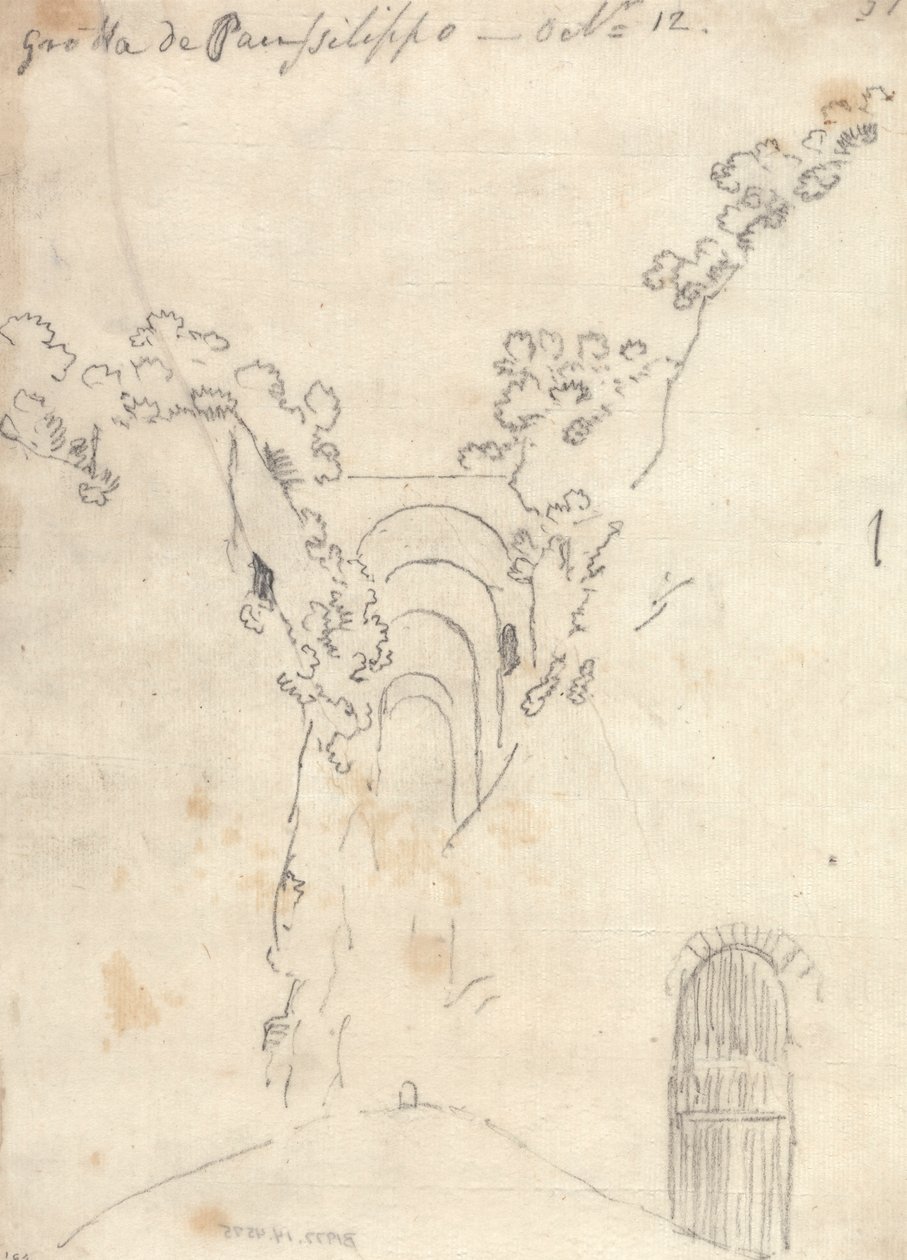 Grotta di Posillipo da John Robert Cozens