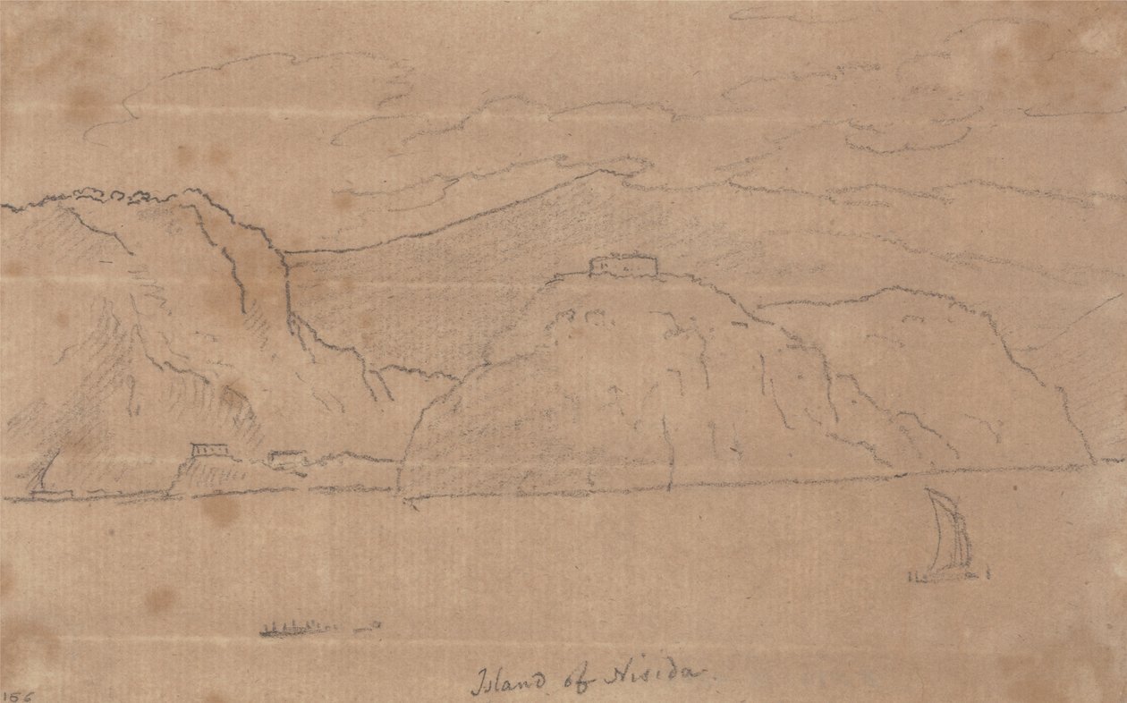 Isola di Nisida da John Robert Cozens