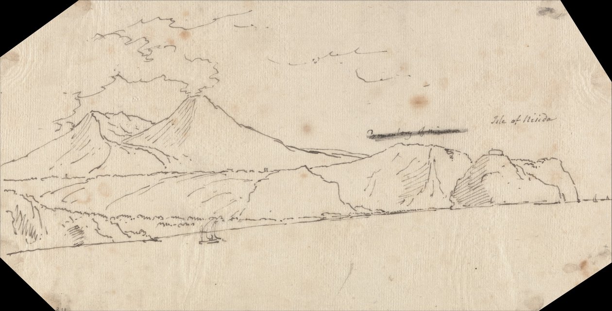 Isola di Nisida da John Robert Cozens