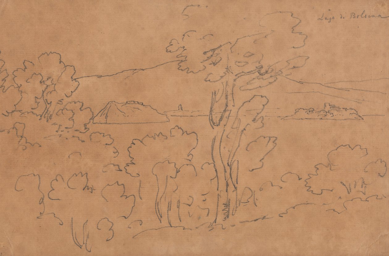 Lago di Bolsena da John Robert Cozens