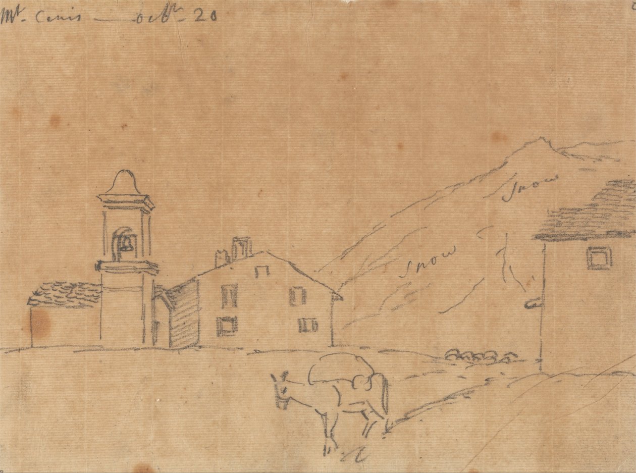 Mont Cenis, 20 ottobre da John Robert Cozens