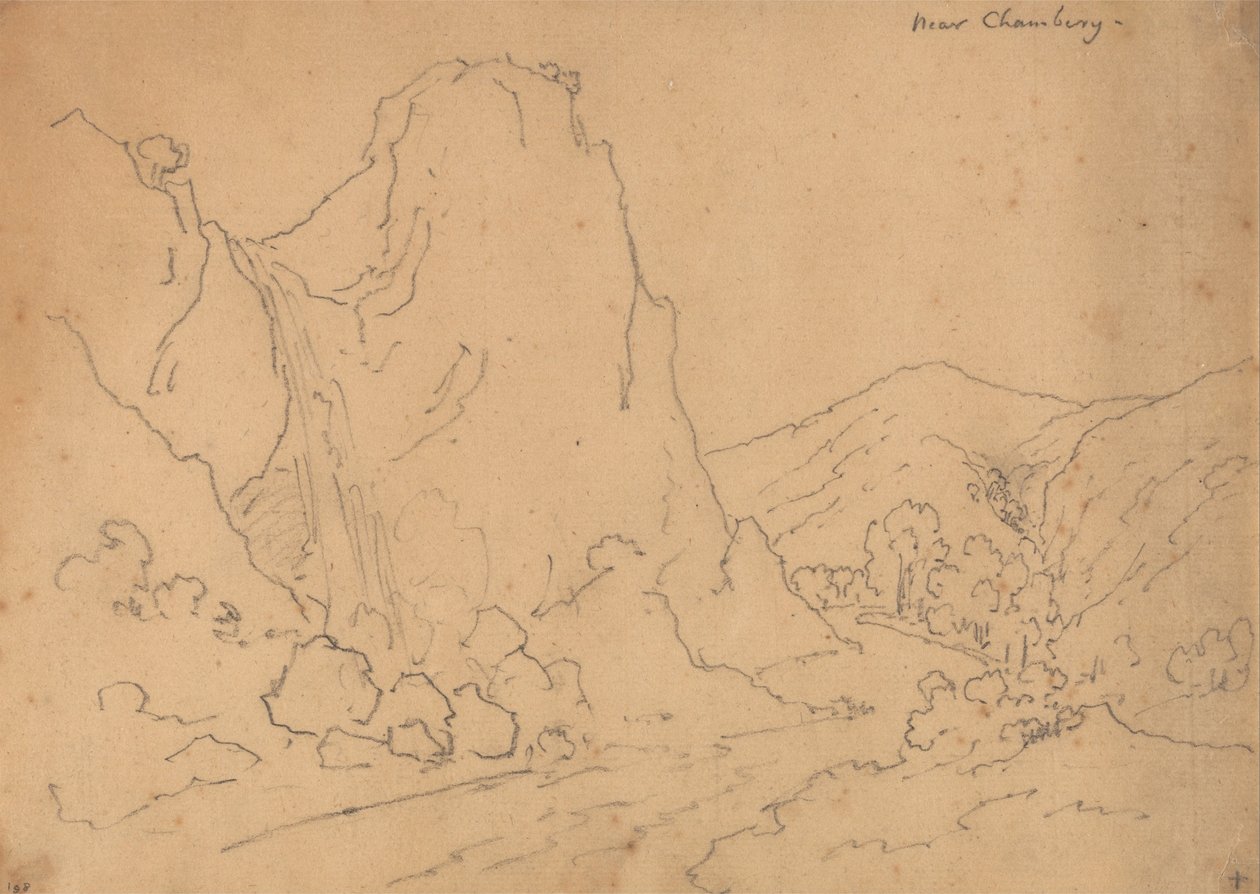 Vicino a Chambéry da John Robert Cozens