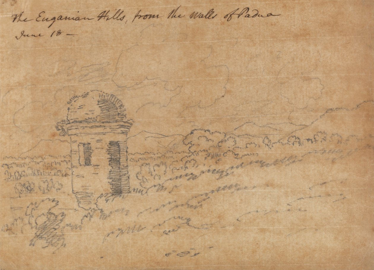 I Colli Euganei da John Robert Cozens