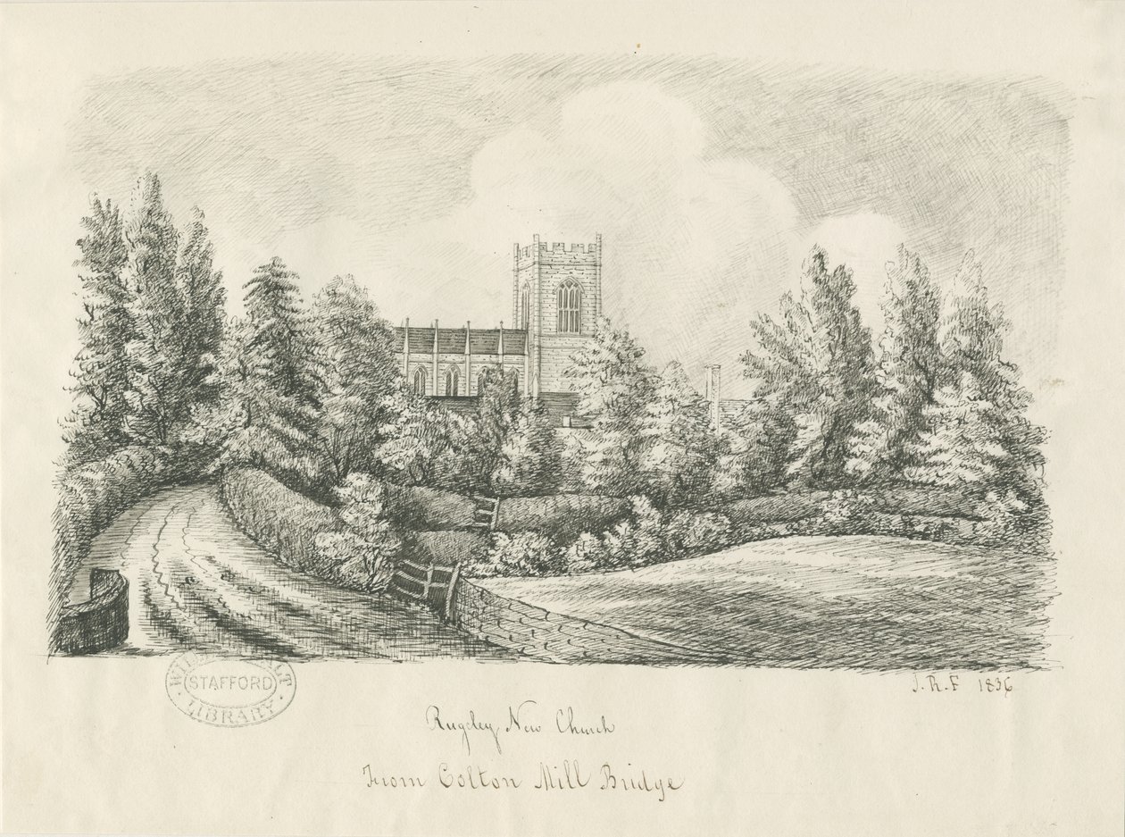 Chiesa di Rugeley da John Robert Fernyhough
