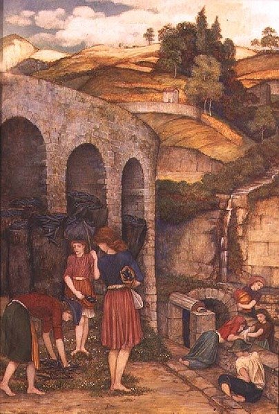I ladri di carbone da John Roddam Spencer Stanhope