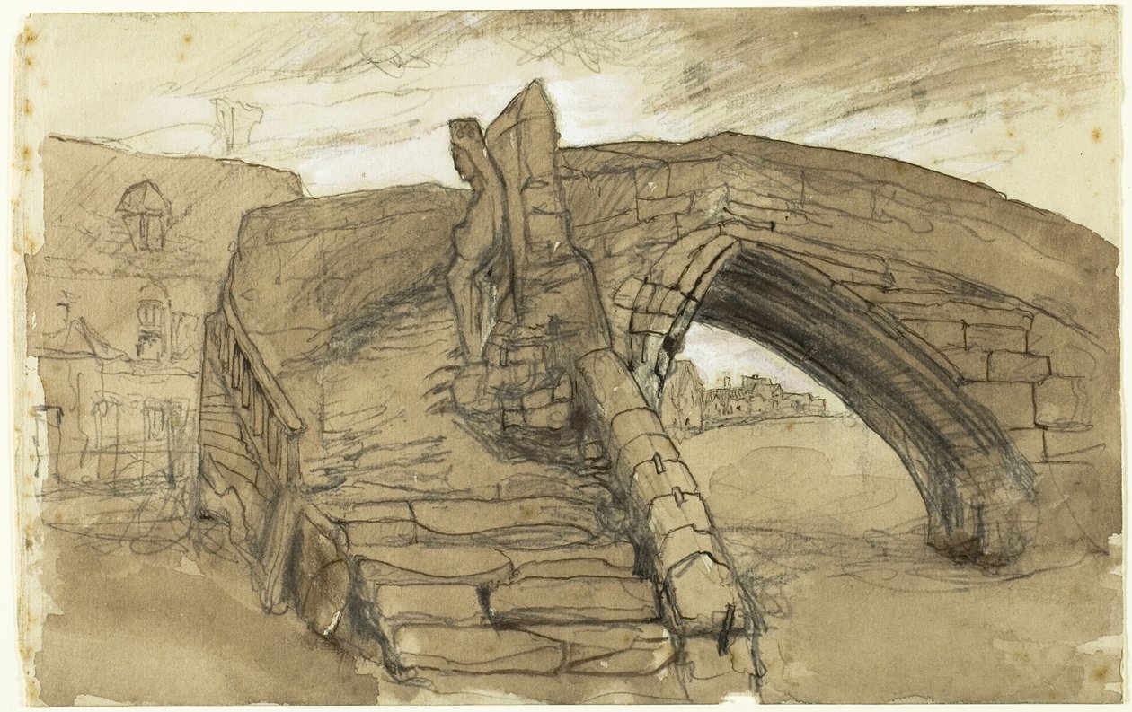 Ponte a Croyland da John Ruskin