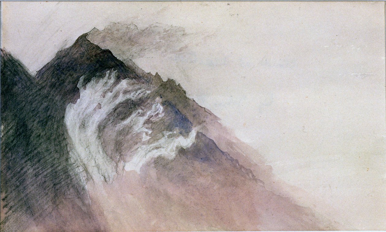 Chamonix, Monte Bianco da John Ruskin