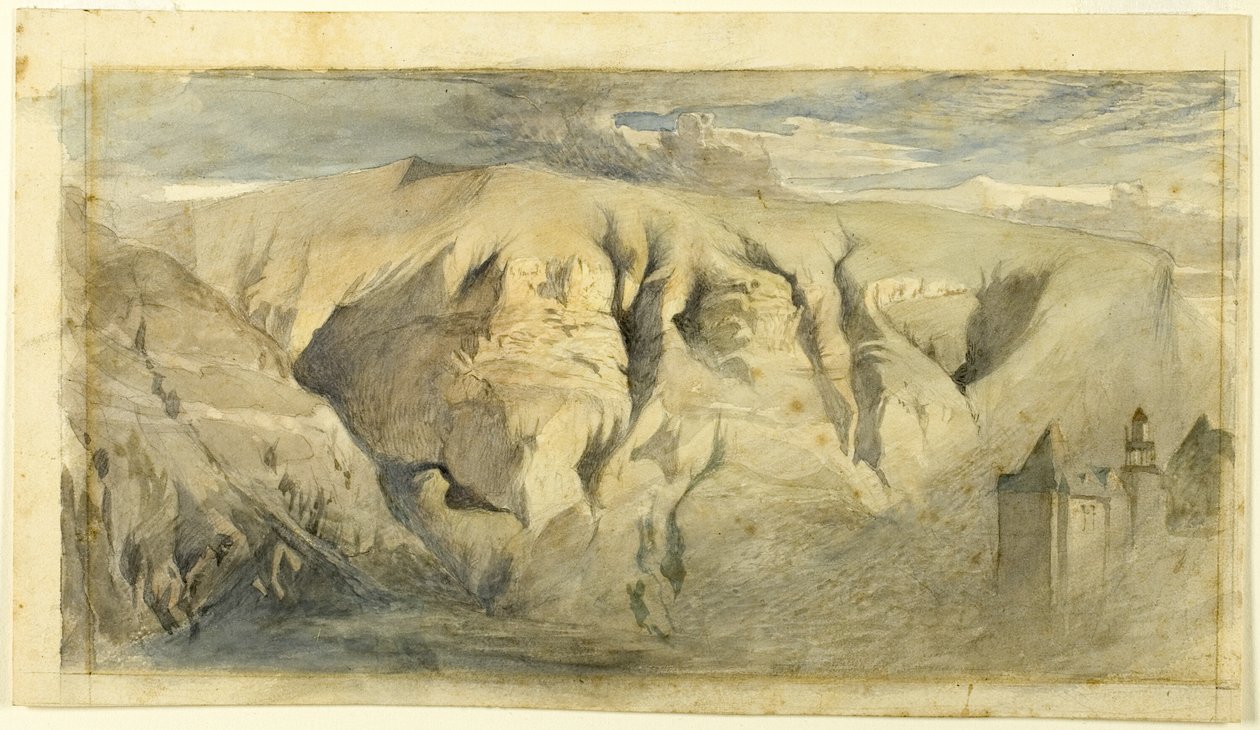 Mont Saleve da John Ruskin