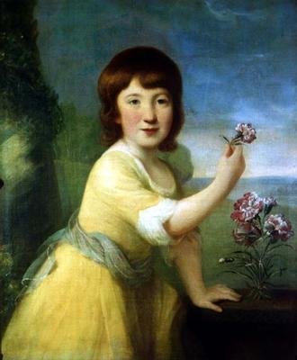 Ritratto di Miss Augusta Hirst da John Russell