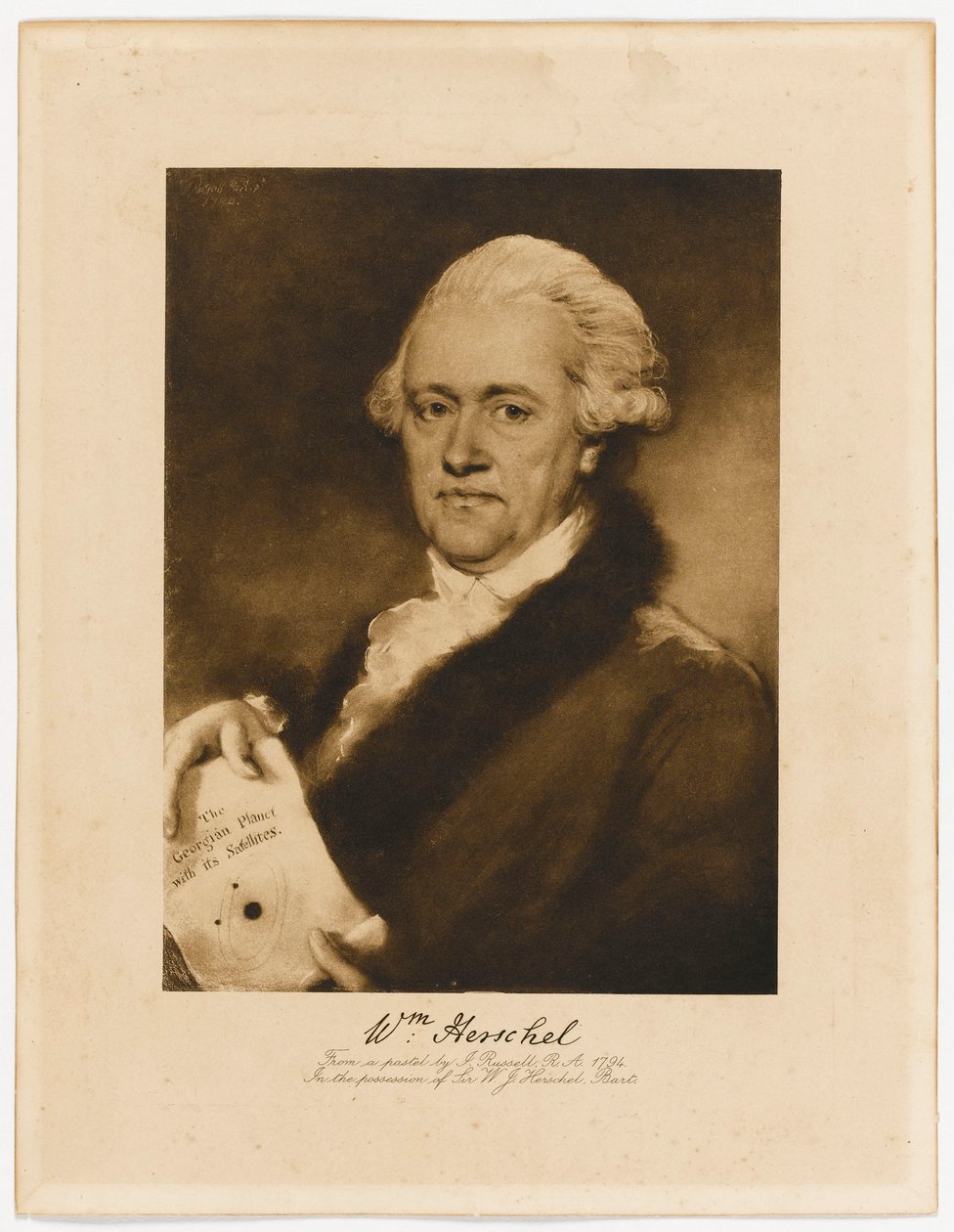 Sir William Herschel (1738-1822) da John Russell