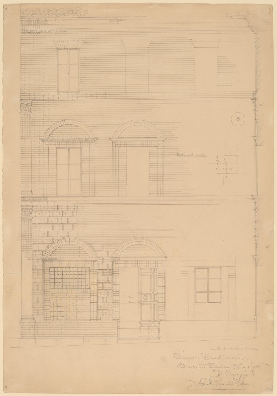 Mattoni di Siena da John Russell Pope