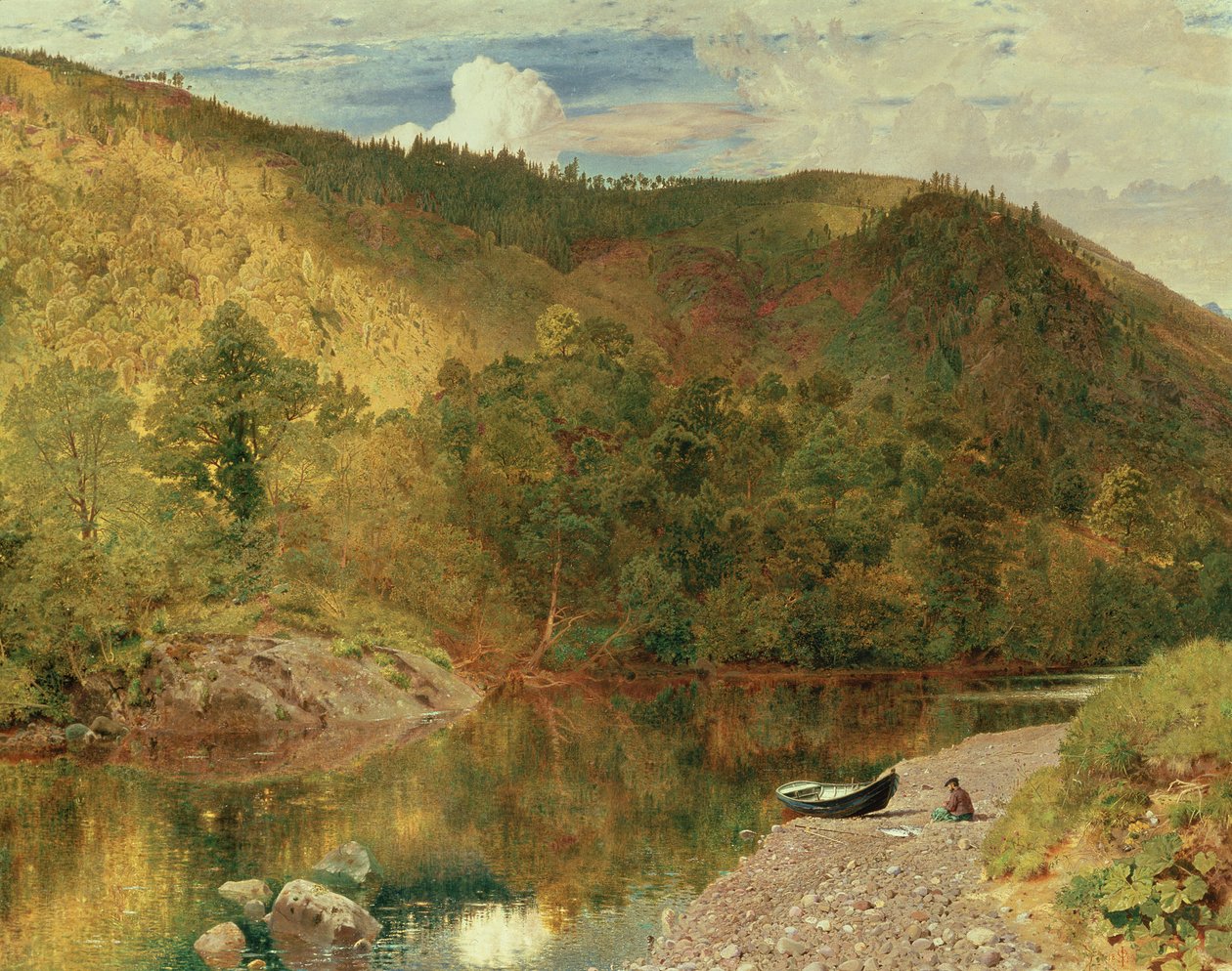 Vicino a Dunkeld da John Samuel Raven