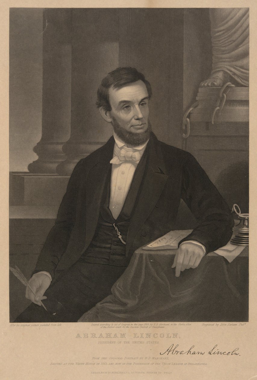 Abramo Lincoln da John Sartain