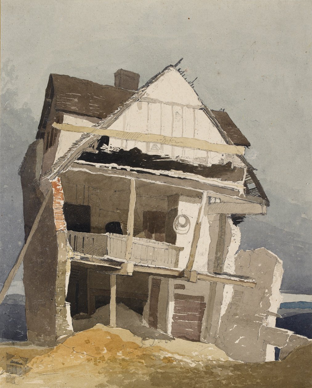 Una casa in rovina da John Sell Cotman