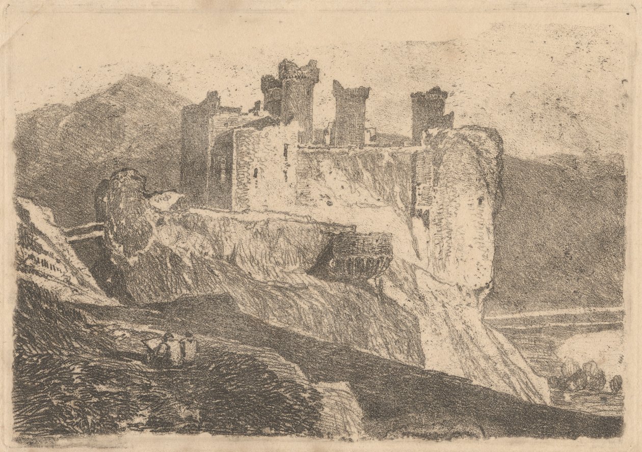 Castello di Harlech da John Sell Cotman