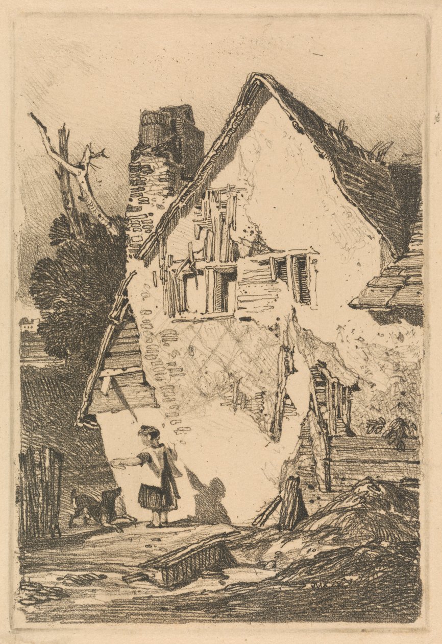 Lakenham, vicino a Norwich da John Sell Cotman