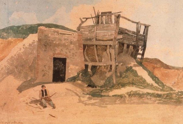Fornace di calce vicino a Cromer, Norfolk da John Sell Cotman