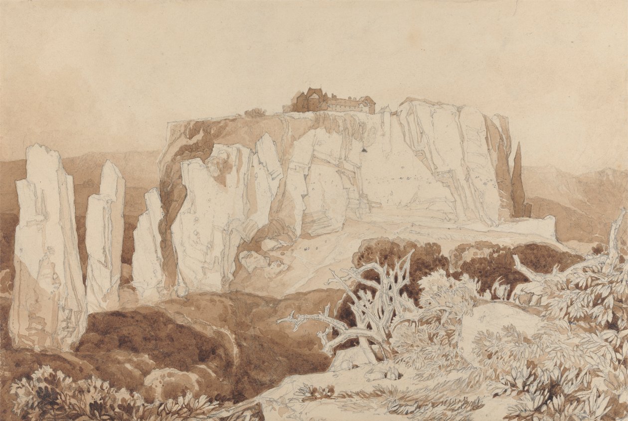 Mortain, Normandia da John Sell Cotman