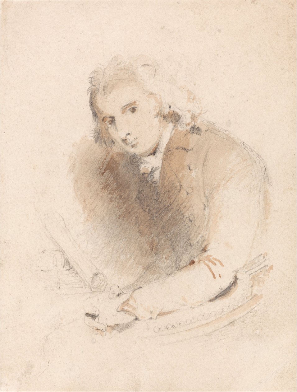 Ritratto di uno studioso da John Sell Cotman