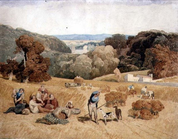 Il campo del raccolto da John Sell Cotman