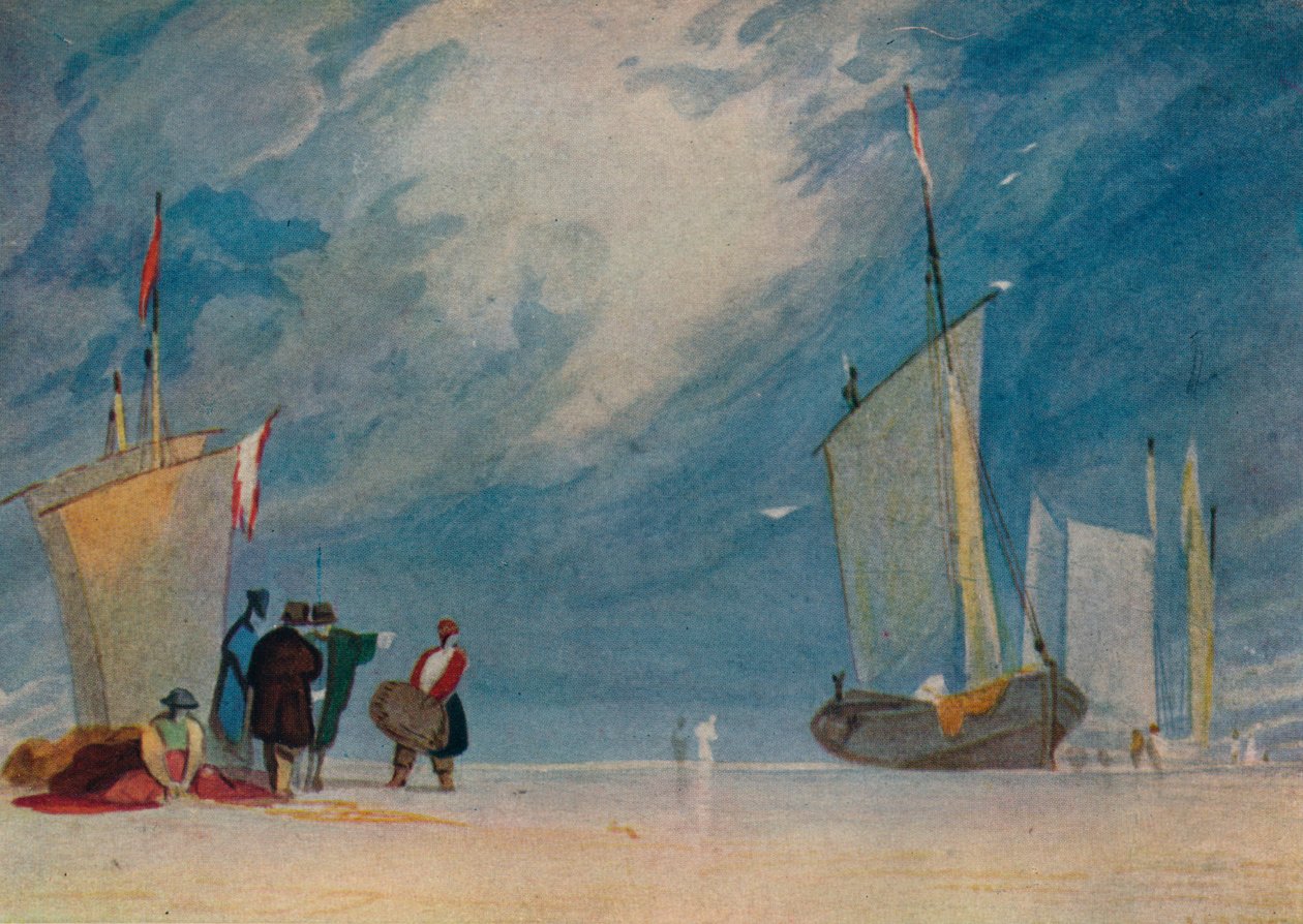 Lo sbarco, c1810, 1923 da John Sell Cotman